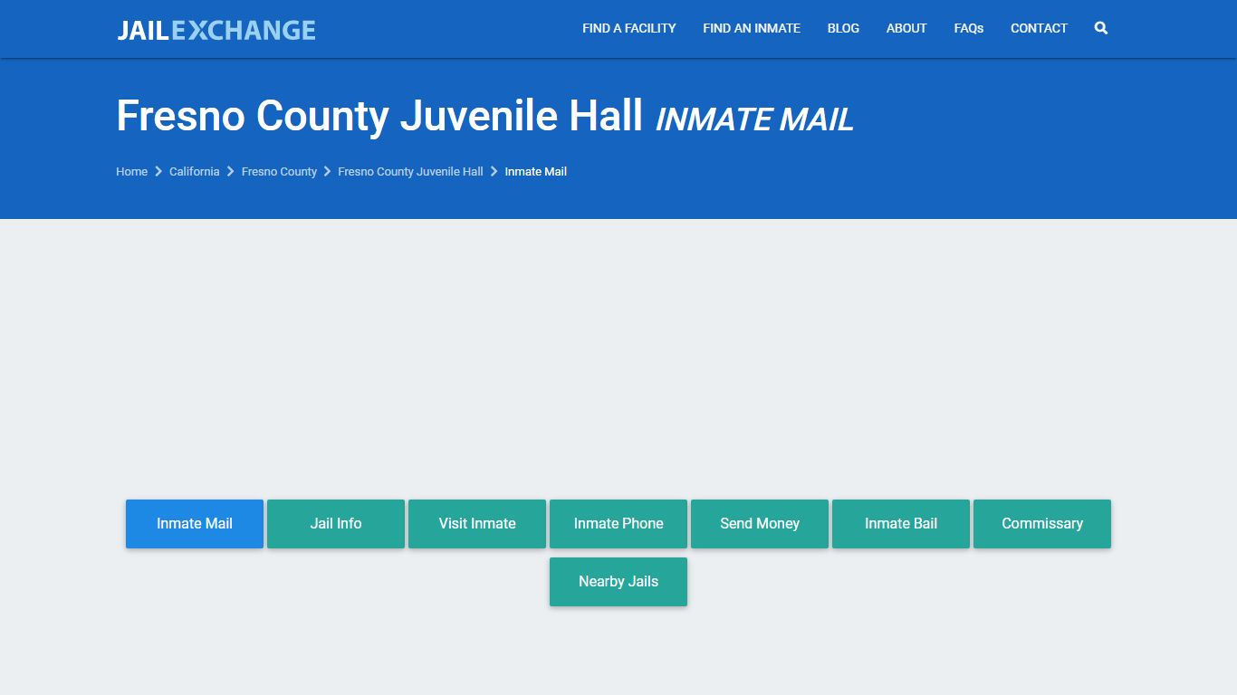 Fresno County Juvenile Hall Inmate Mail Policies | Fresno,